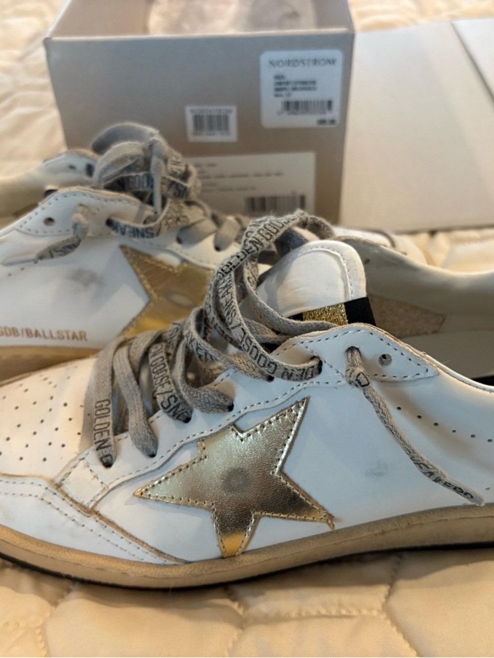 Golden Goose Ball Star Box - Milk, Gold - Picture 3 of 6